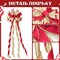 Christmas Tree Topper Bow with Streamers - 53x13 Inches